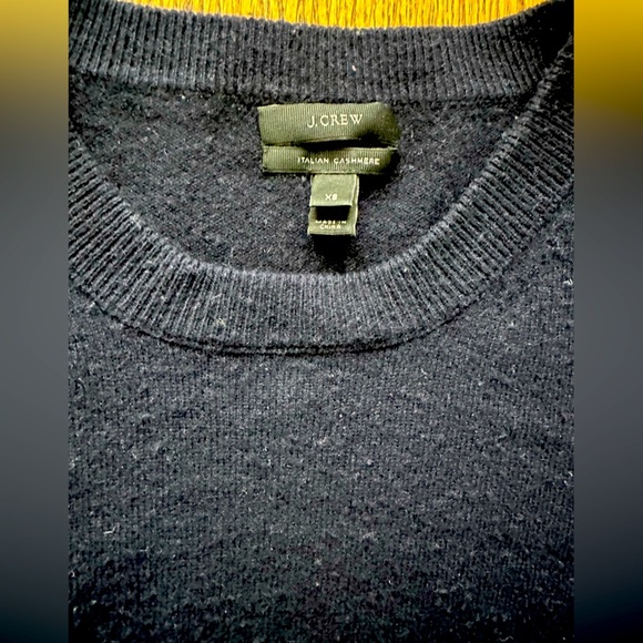 Jcrew Navy 3/4 sleeve cashmere sweater size XS - Picture 2 of 3